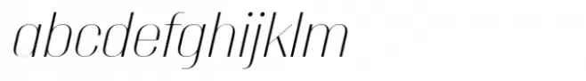 Italian Plate No6 Display Std Thin Italic