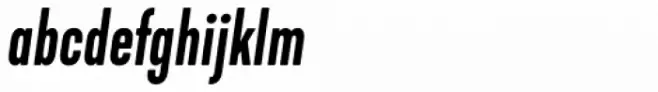 Kapra Neue Medium Condensed Italic