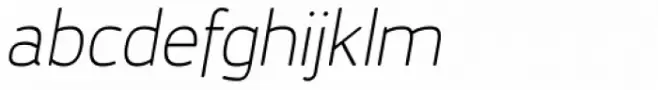 Karlsen Round Thin Italic