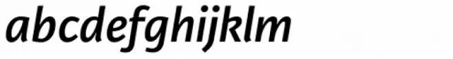 Karmina Sans SemiBold Italic