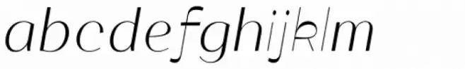 Katlynne Three Thin Pos Italic