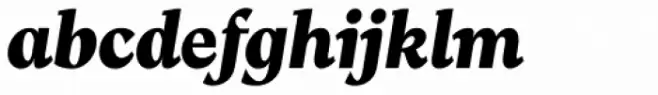 Kenac Black Italic
