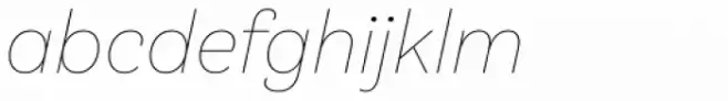 Klainy Thin Italic