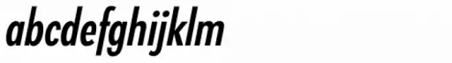 Klik Medium Condensed Italic