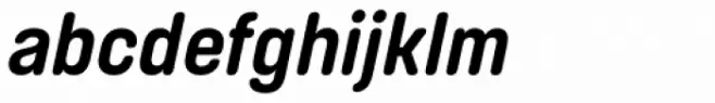 Korolev Rounded Alternates Bold Italic