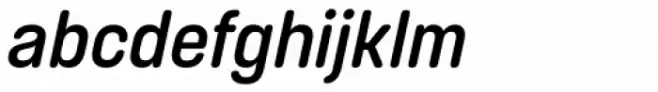 Korolev Rounded Alternates DemiBold Italic