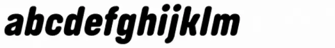 Korolev Rounded Alternates Heavy Italic