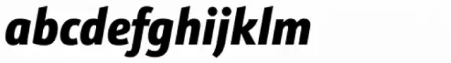 Kronos Sans Pro Condensed Black Italic