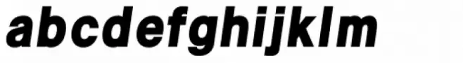 Kropotkin Std 44 Condensed Black Oblique