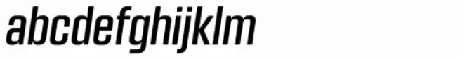 Kuunari Medium Condensed Italic