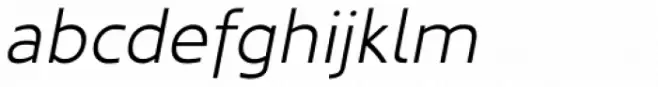Kyrial Sans Pro Light Italic