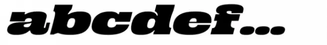 Lapoya Text Bold Exp Slant