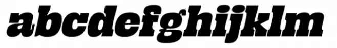 Lapoya Text Bold Slant