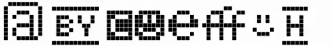 LED pixel Icons