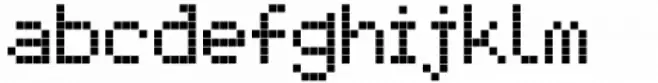 LED pixel S DEMO Slab Serif