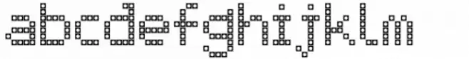 LED pixel Square Circle