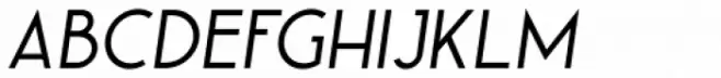 Leaner Regular Italic