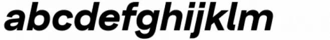 Lens Grotesk Bold Italic