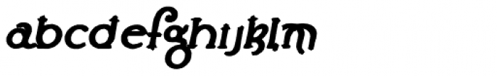 Lestatic Carved Bold Oblique