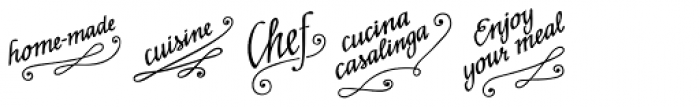 LiebeMenuLettering
