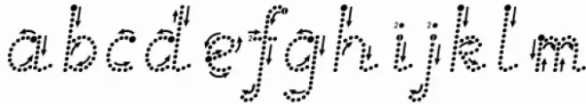 Linkpen Primary Print Arrow Italic