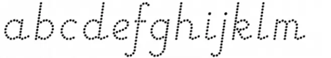 Linkpen Primary Print Dot Italic