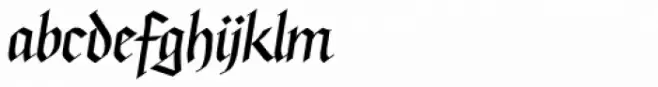 Linotype Buckingham Fraktur Regular