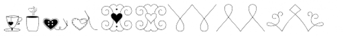 Love Story Dingbats