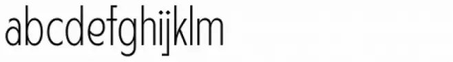 Lucifer Sans Condensed Thin