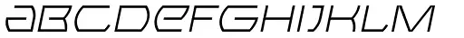 Machine Gun Italic