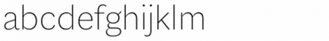 Macklin Sans Extra Light