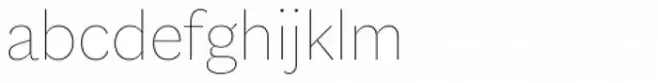 Macklin Sans Thin