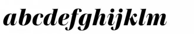 Madigan Text Extrabold Italic