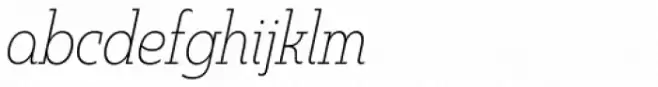 Madurai Slab Cond Thin Italic