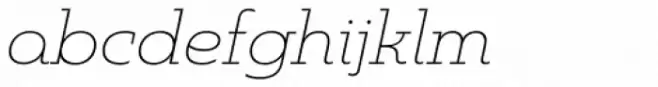 Madurai Slab Ext Thin Italic