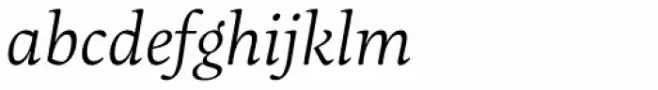 Maecenas Light Italic
