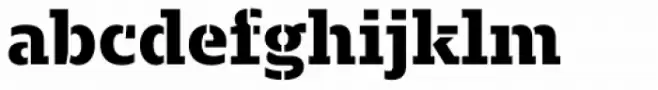 Majora Stencil Extra Bold