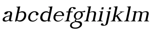 Manas Italic Expanded