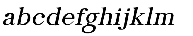 Manas Medium Italic Expanded