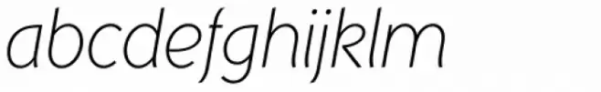Mancunium Light Italic