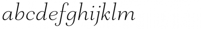Mantonico Extra Light Italic