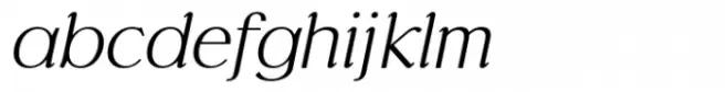 Marceaux Serif Regular Italic