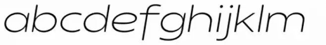 Matahari Sans Extended Light Oblique