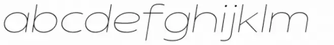 Matahari Sans Extended Thin Oblique