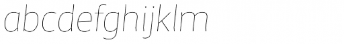 Maya Samuels Thin Italic