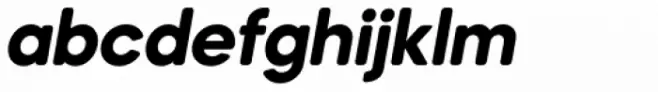 Mazzard Soft H Bold Italic