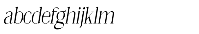 Megilona Thin Condensed Slant