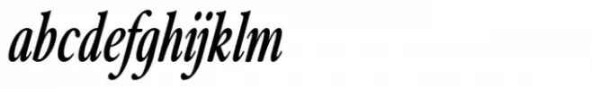 Merong Medium Condensed Italic