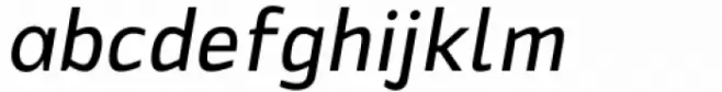 Mesca Medium Italic
