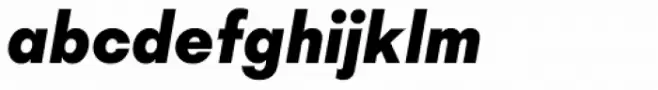 Mid Century Sans XBold Italic